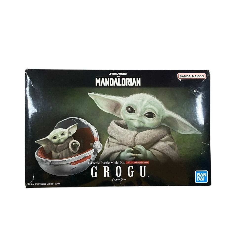 Star Wars: The Mandalorian Grogu Spirits 1/4 + 1/2 Model Kit